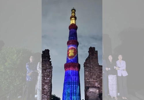 ASEAN colours light up Delhi as Qutub Minar marks bloc’s 59th founding anniversary
